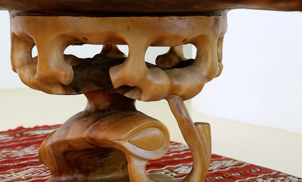 Mesa Volcán de Madera para Comedor
