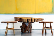 Conjunto de Madera Balinesa — 2 Piezas