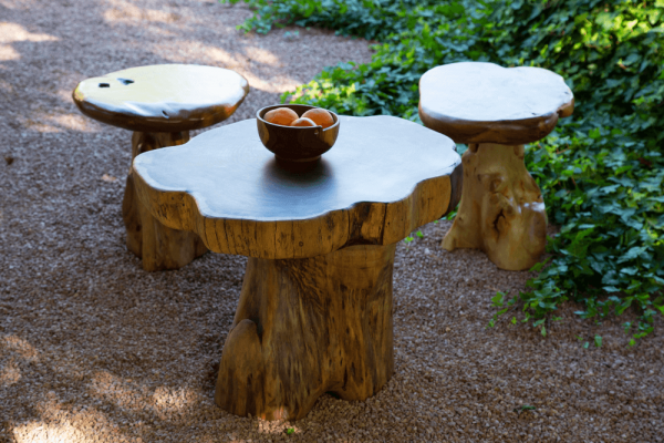 Conjunto de madera de Tekka