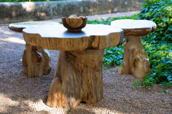 Conjunto de madera de Tekka