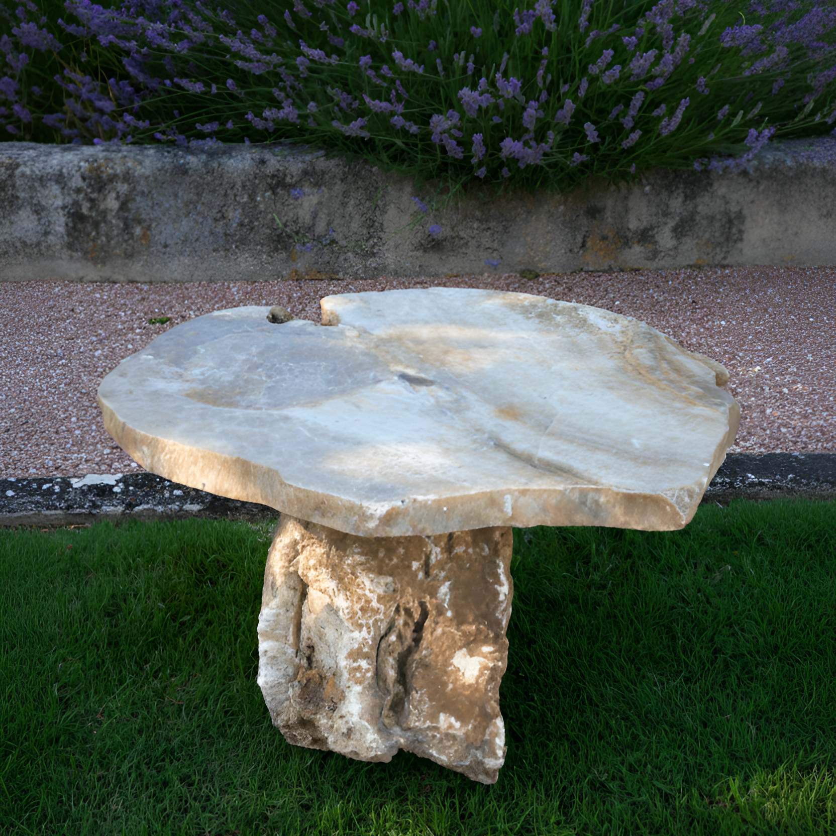 Mesa de piedra Onyx